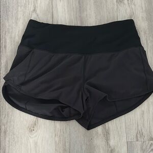 Lululemon Athletica Black Athletic Shorts 2.5” Inseam